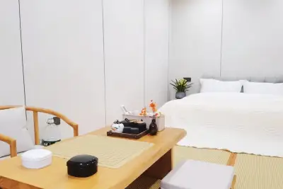 Qingyue Pinellia · Luxe sauvage · Hot spring private bath resort designer Meisu, listing photograph 3 of 3
