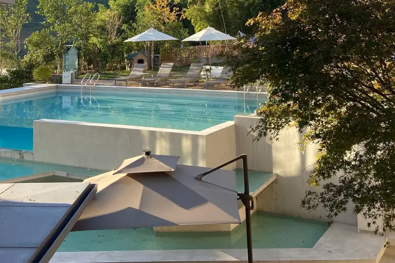 Moganshan Two Groundhogs · Wild Luxury Stream Tracing · Swimming Pool · Vacation Apartment, listing photograph 1 of 3